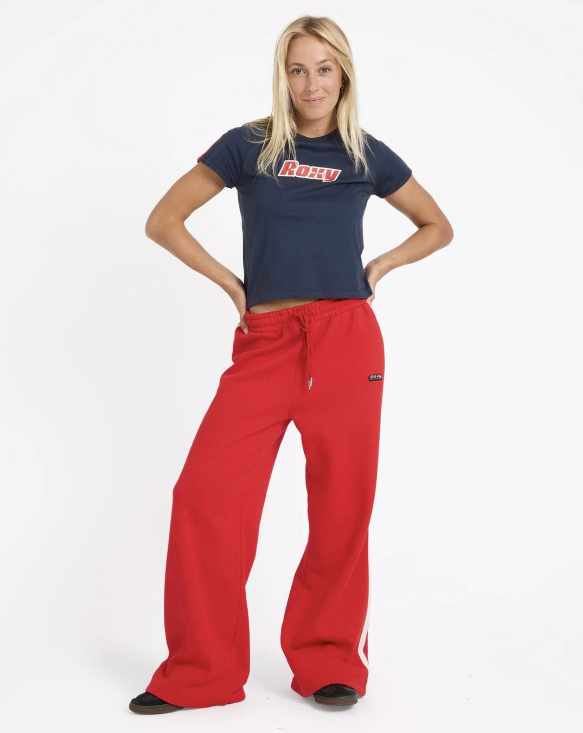 ROXY WOMENS SKETCH TRACKIE PANT - RIO RED