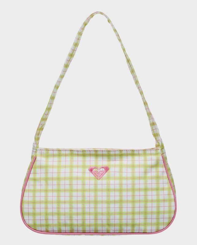 ROXY WOMENS ROXY SWELL PURSE - CLOUD DANCER SWELL PLAID