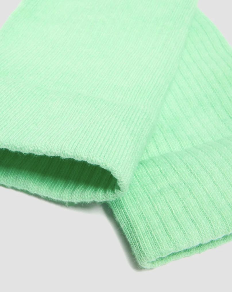 DR MARTENS TIE DYE SOCK SOCKS - FRESH GREEN ORGANIC COTTON BLEND