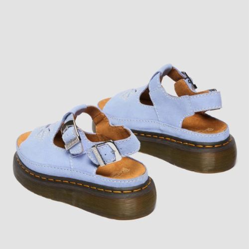 DR MARTENS DUNNET FLOWER SANDAL - CORNFLOWER BLUE EH SUEDE