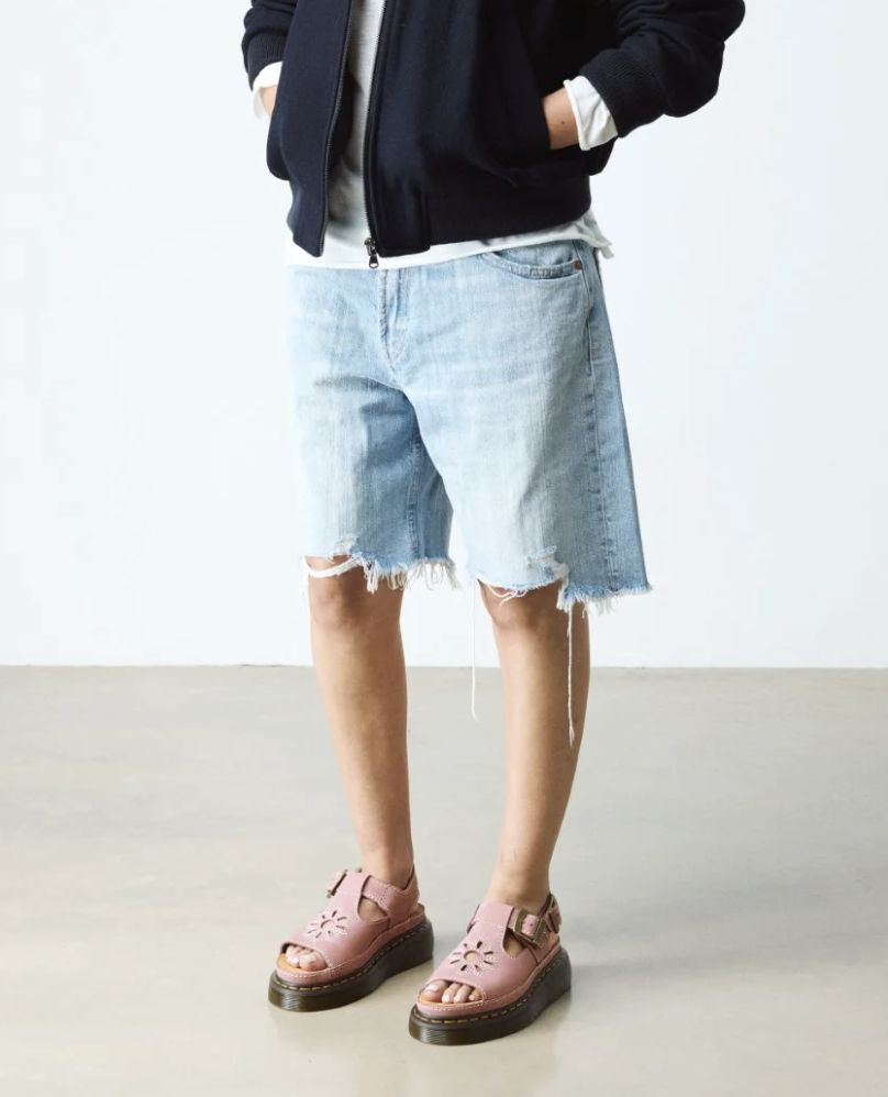 DR MARTENS DUNNET FLOWER SANDAL - DUSTY ROSE MILLED NUBUCK