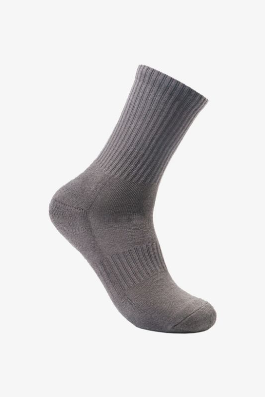 GLOBE MENS SINGLES CREW SOCK - DARK GREY