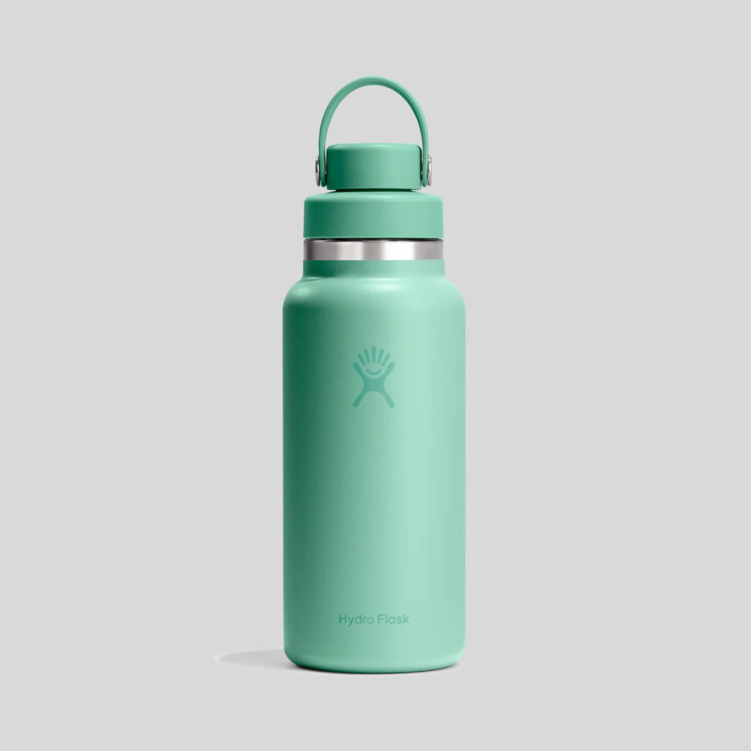 HYDRO FLASK32 OZ WIDE FLEX CHUG CAP - MERMAID GREEN