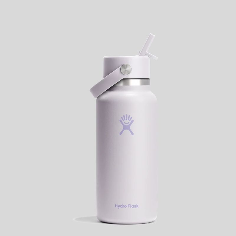 HYDRO FLASK32 OZ WIDE FLEX STRAW CAP - CLOUD PINK