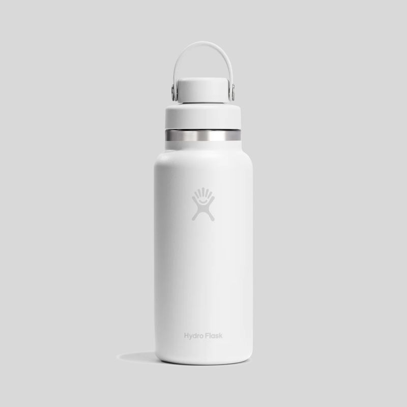 HYDRO FLASK32 OZ WIDE FLEX CHUG CAP - WHITE