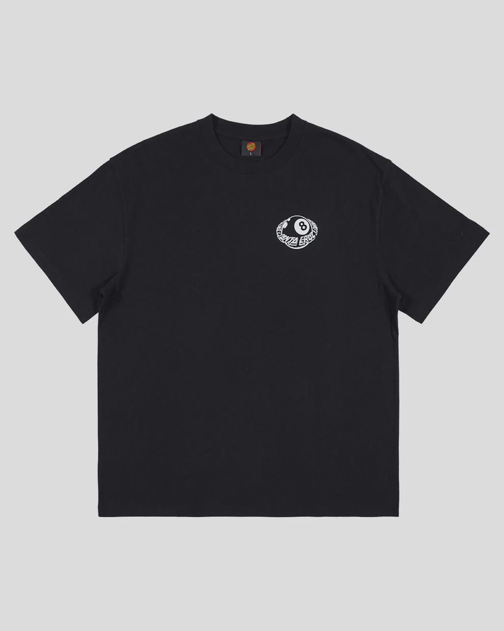 SANTA CRUZ MENS WINKOWSKI EIGHTH PLANET SS TEE - BLACK