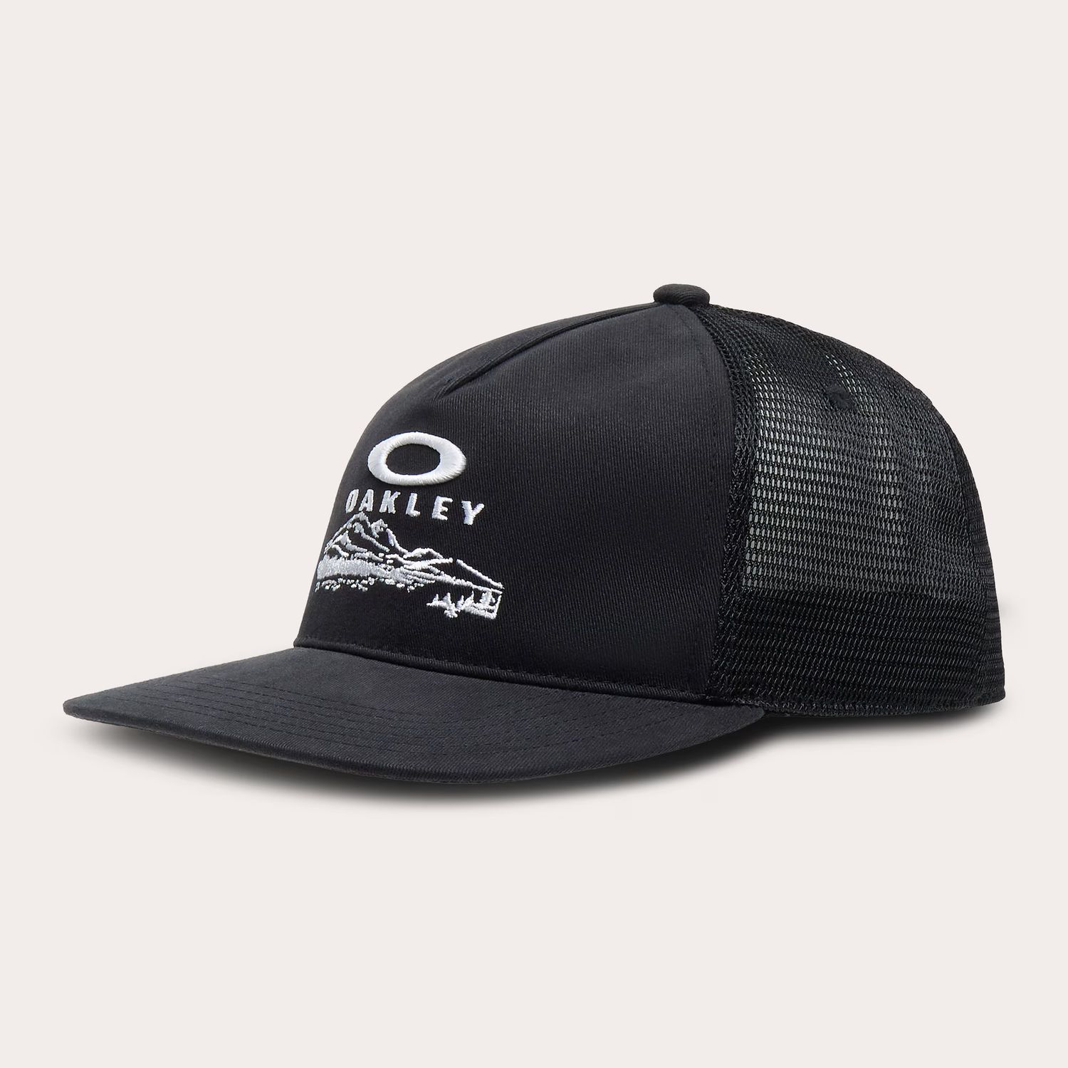 OAKLEY MENS SESSION TRUCKER GRAPHIC- PITCH BLACK
