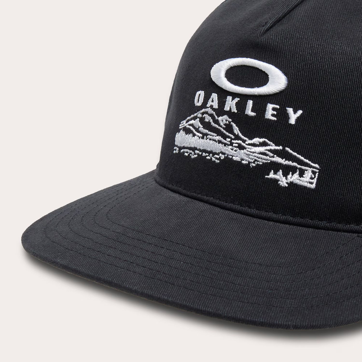 OAKLEY MENS SESSION TRUCKER GRAPHIC- PITCH BLACK