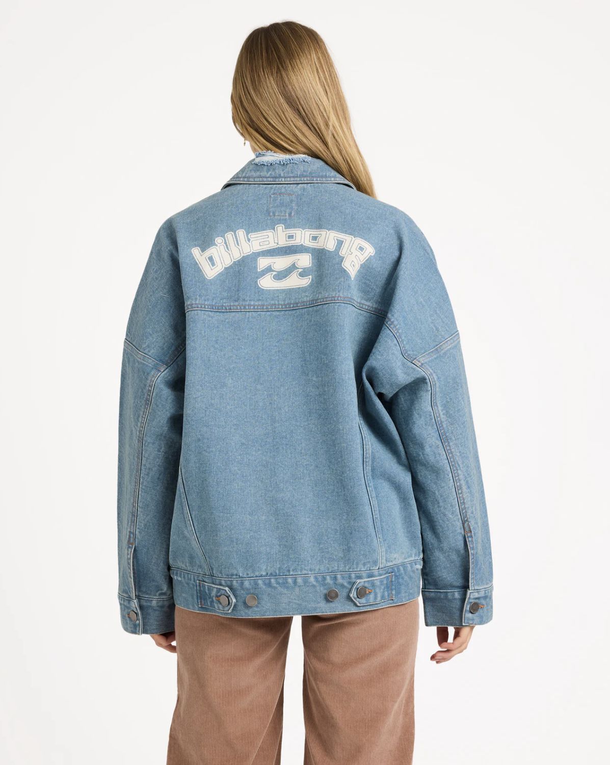 BILLABONG WOMENS COOL TIMES DENIM JACKET - SUN FADED INDIGO