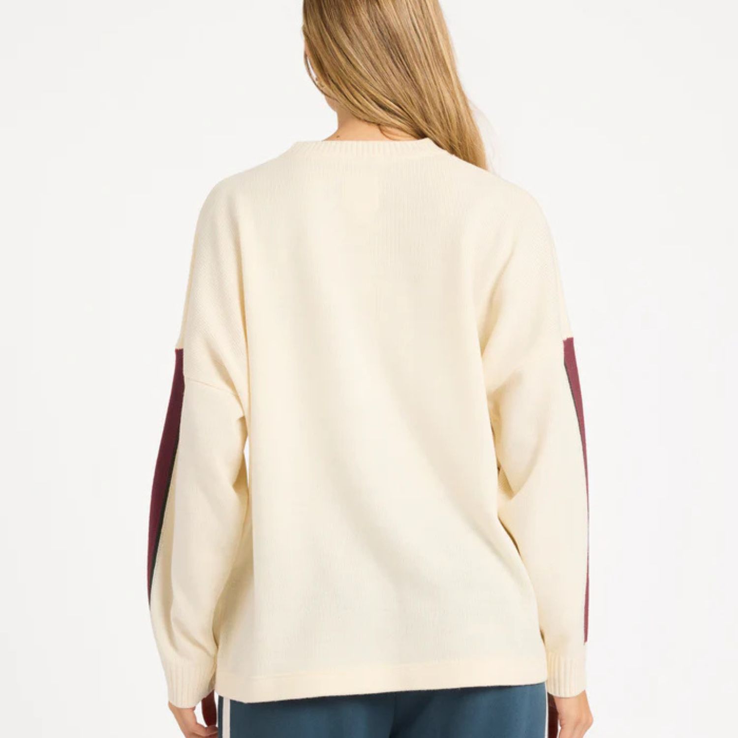 BILLABONG WOMENS ENDLESS EASE KNIT SWEATER - SALT CRYSTAL