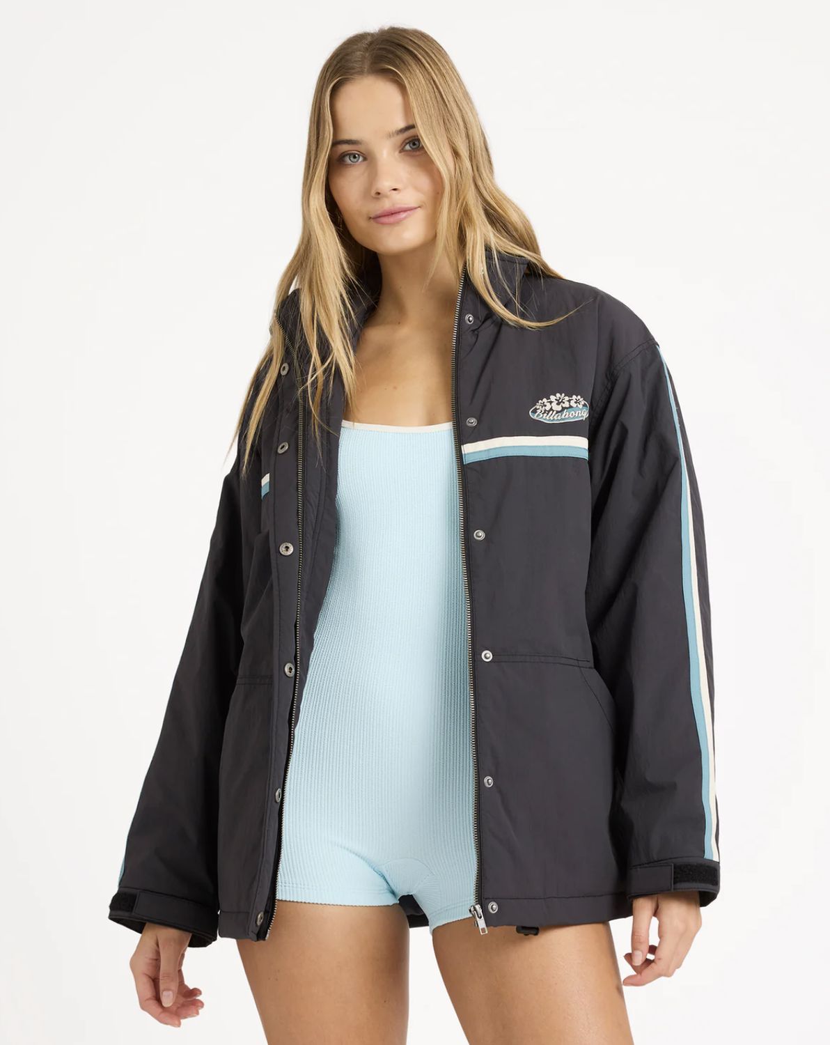 BILLABONG WOMENS CLASSIC VIBES JACKET - BLACK SANDS