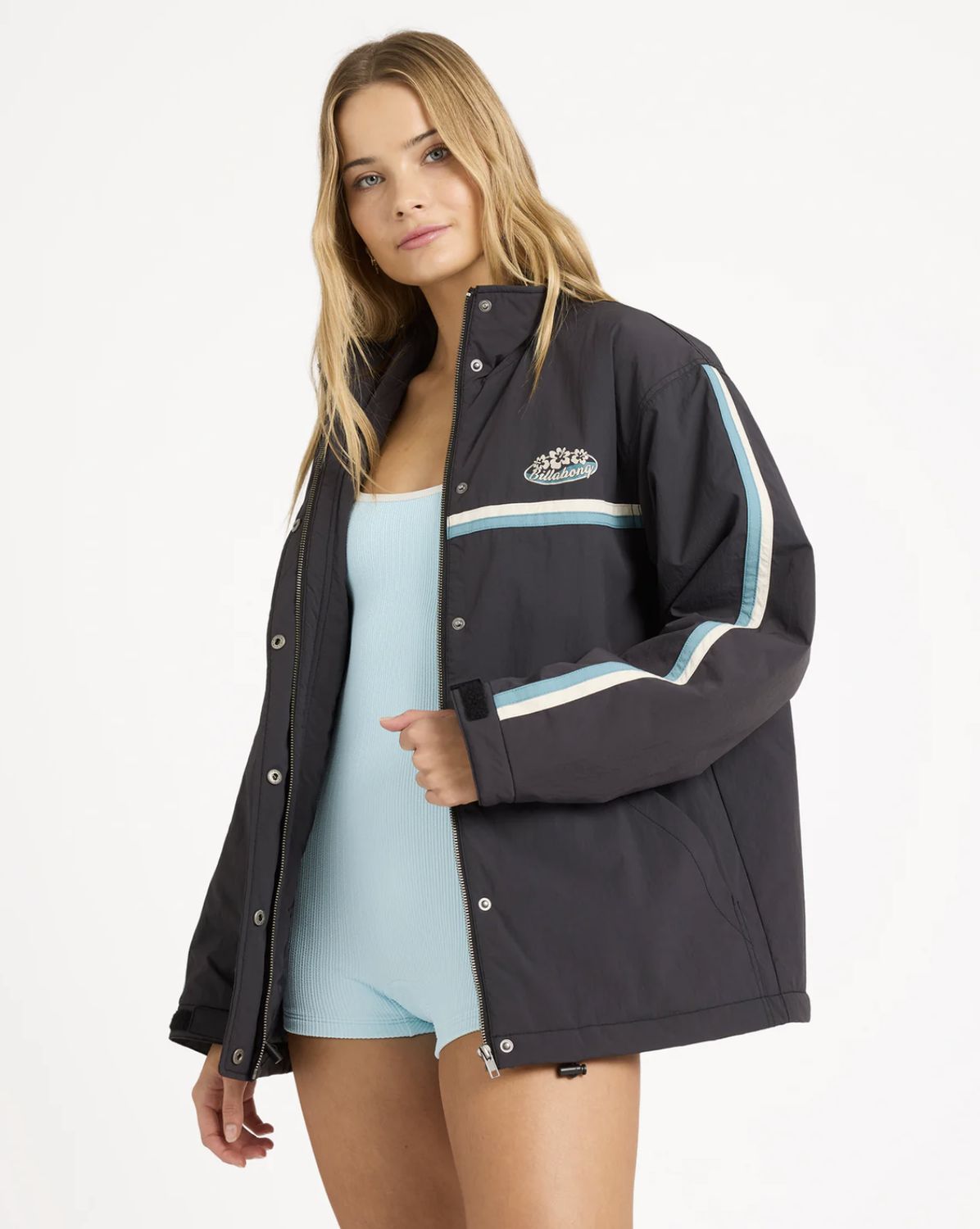 BILLABONG WOMENS CLASSIC VIBES JACKET - BLACK SANDS
