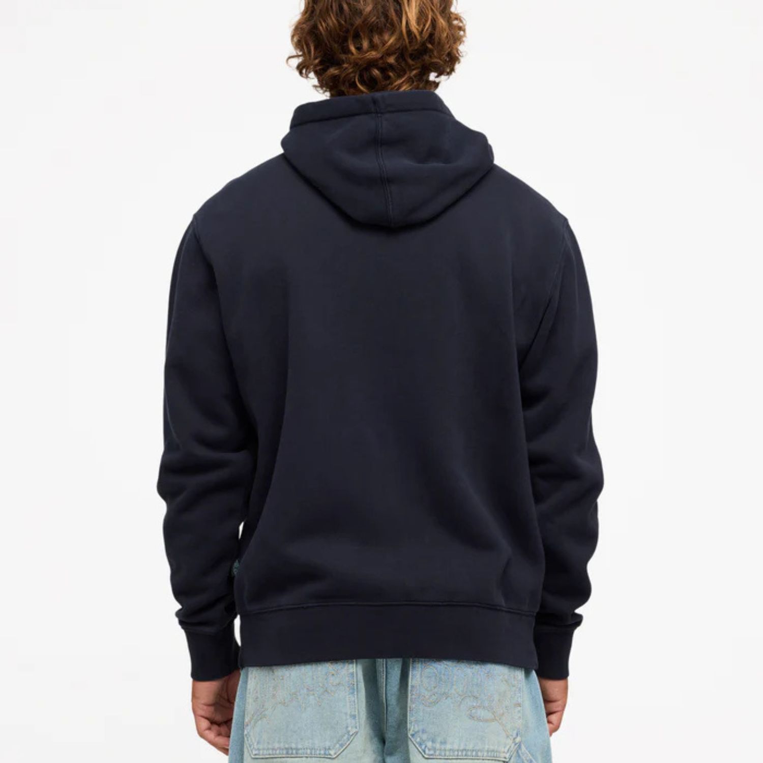 BILLABONG MENS IMMORTAL DIAMOND ZIP THRU POP HOOD - BLACK