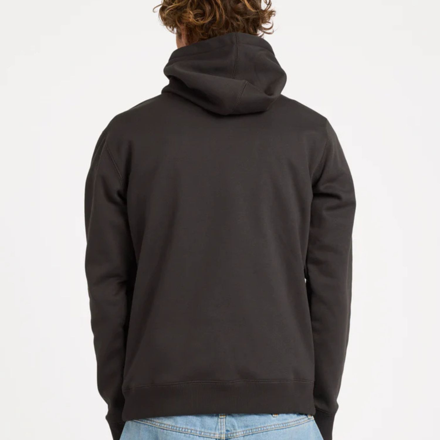 BILLABONG MENS SHORELINE PULLOVER HOOD - CHARCOAL