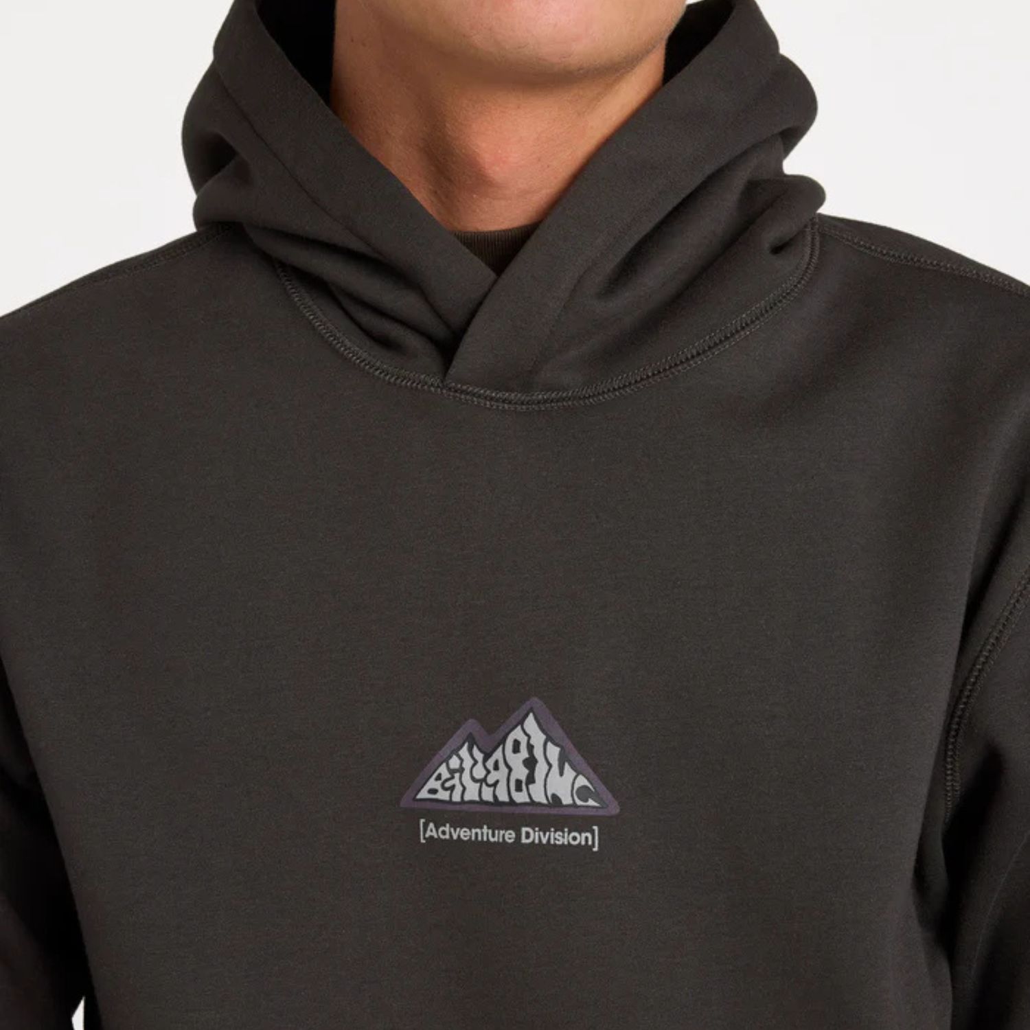 BILLABONG MENS SHORELINE PULLOVER HOOD - CHARCOAL