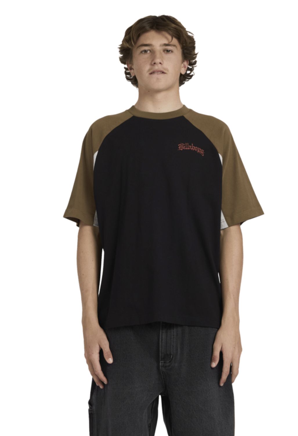 BILLABONG MENS IMMORTAL SYSTEM OG SS TEE - BLACK