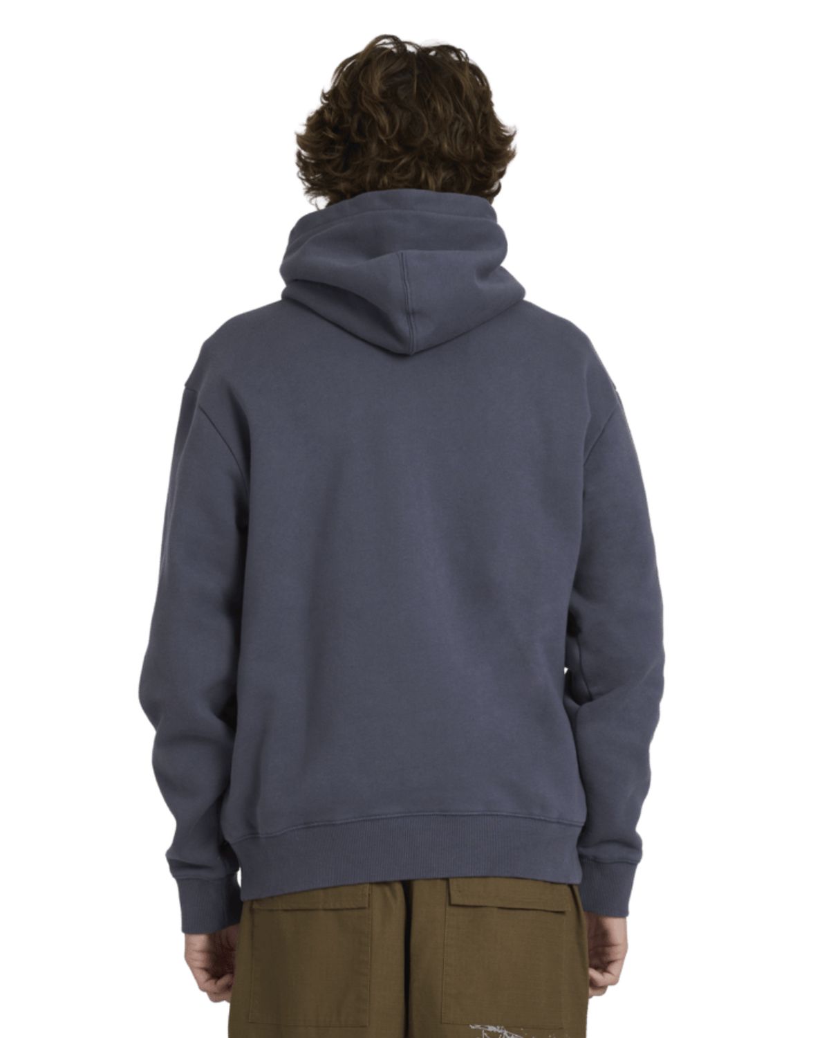 BILLABONG MENS IMMORTAL DISTRESS POP HOOD - DIRTY NAVY