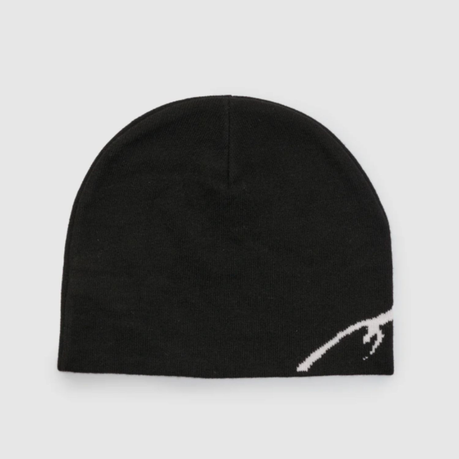 X LARGE MENS GORILLA SKULL CAP - BLACK