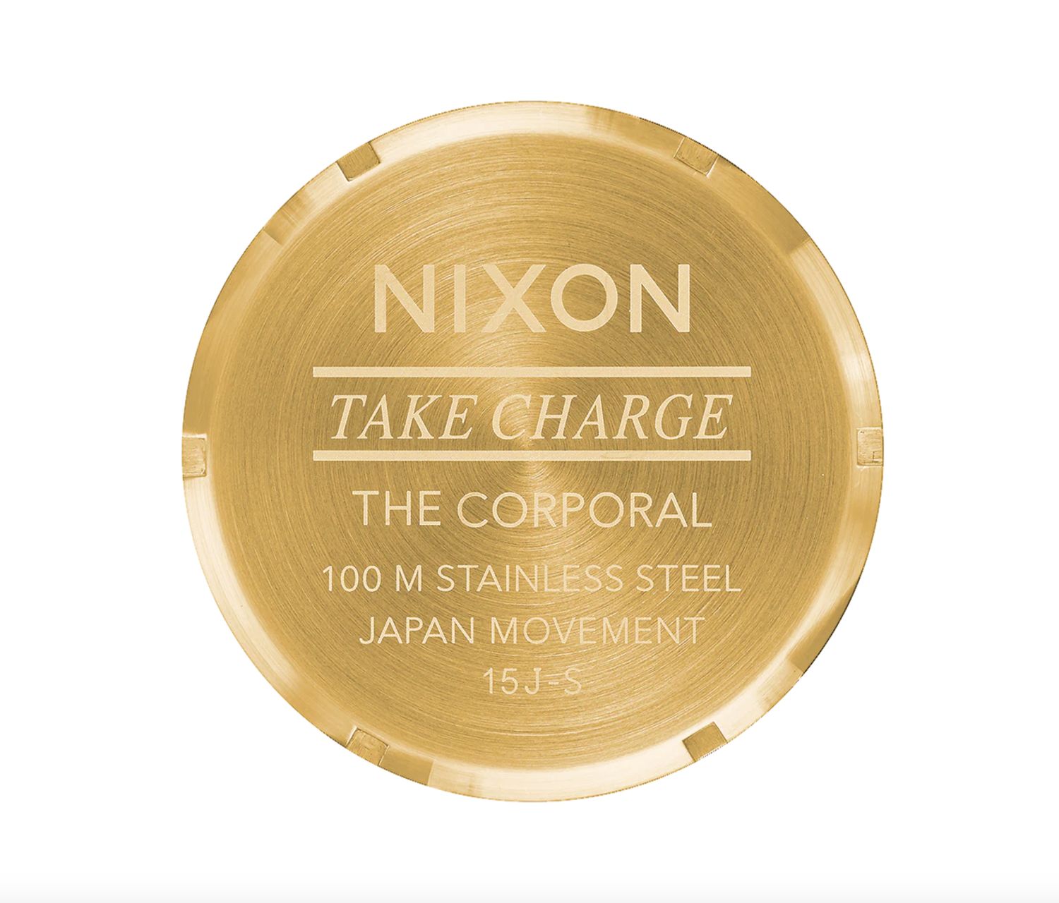 NIXON CORPORAL SS WATCH- ALL GOLD