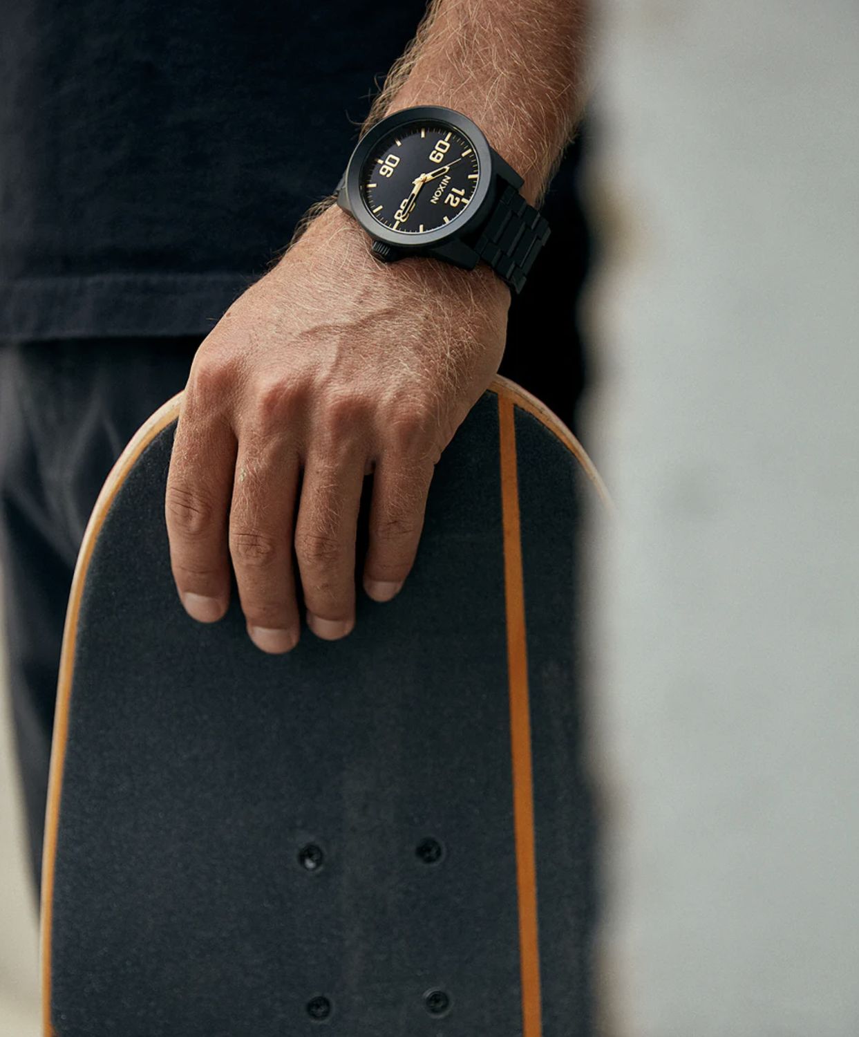 NIXON CORPORAL SS WATCH- ALL GOLD