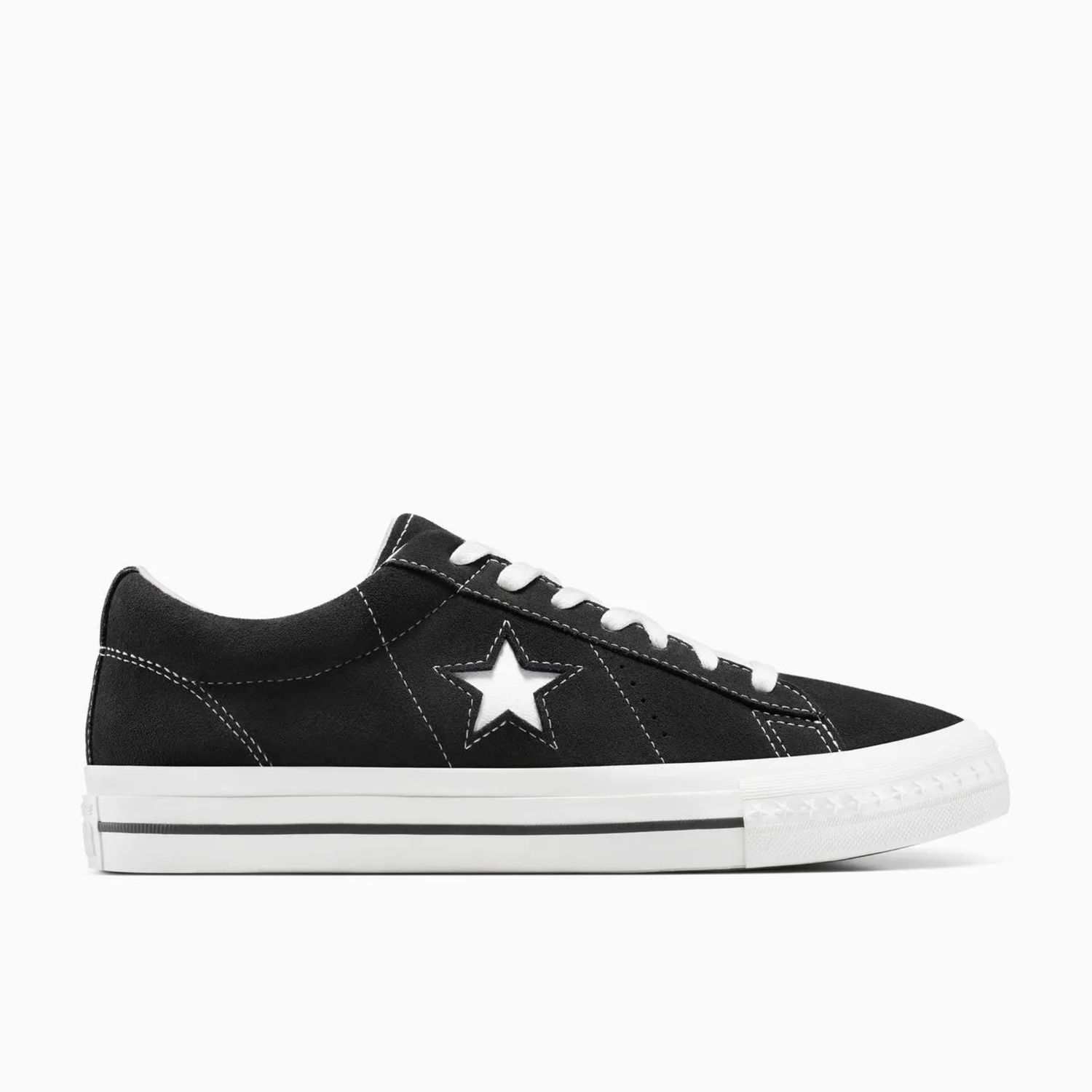 CONVERSE UNISEX ONE STAR 95 LOW - BLACK/VINTAGE WHITE