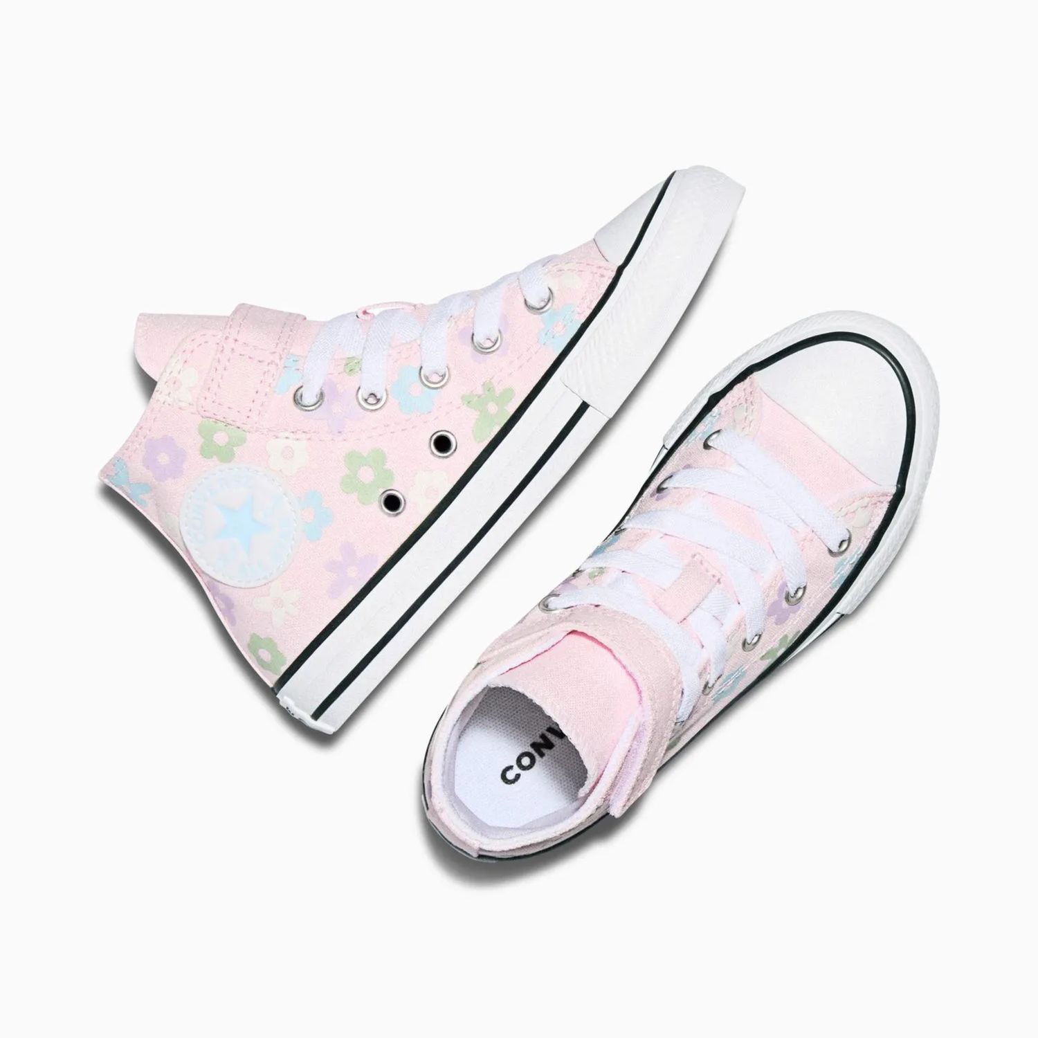 CONVERSE KIDS YOUTH KID CT BUBBLE FLOWERS HI - NEW FOUND BLOOM/WHITE/CLEAR SKIES