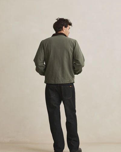 RHYTHM MENS JAMES JACKET - EUCALYPTUS