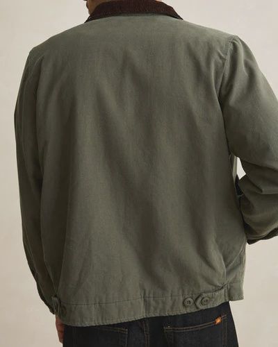 RHYTHM MENS JAMES JACKET - EUCALYPTUS