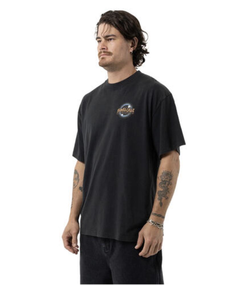 SANTA CRUZ MENS ROSKOPP IRIS SS TEE - OFF BLACK