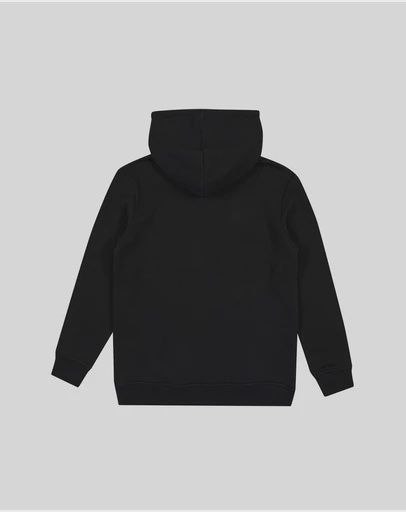 SANTA CRUZ BOYS SPRAY STRIP FRONT HOODIE - BLACK