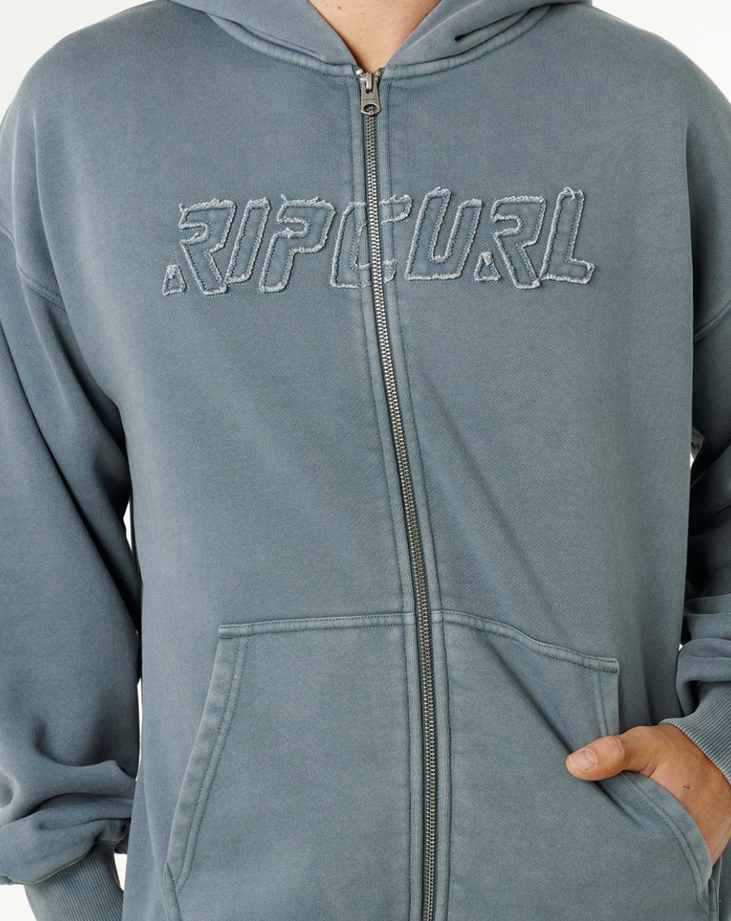 RIPCURL MENS LIQUID TRIPS ZIP THRU HOOD - PINE NIGHT