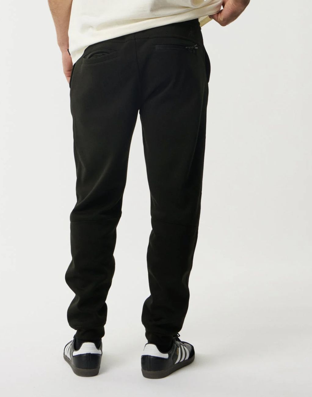 RIPCURL MENS ANTI SERIES DEPARTED TRACKPANT - BLACK