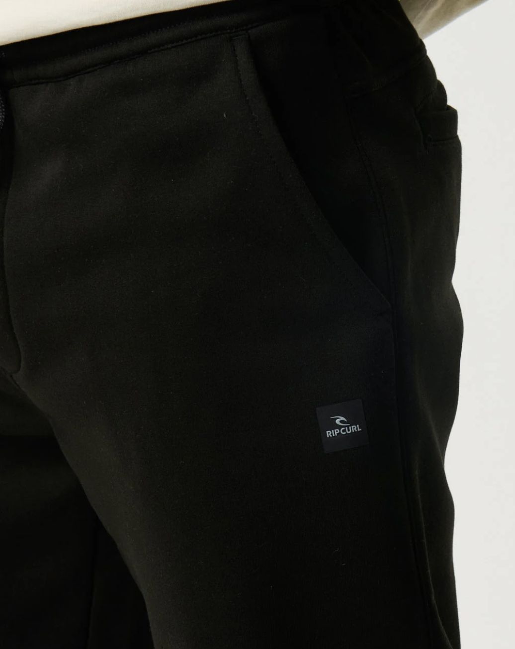 RIPCURL MENS ANTI SERIES DEPARTED TRACKPANT - BLACK