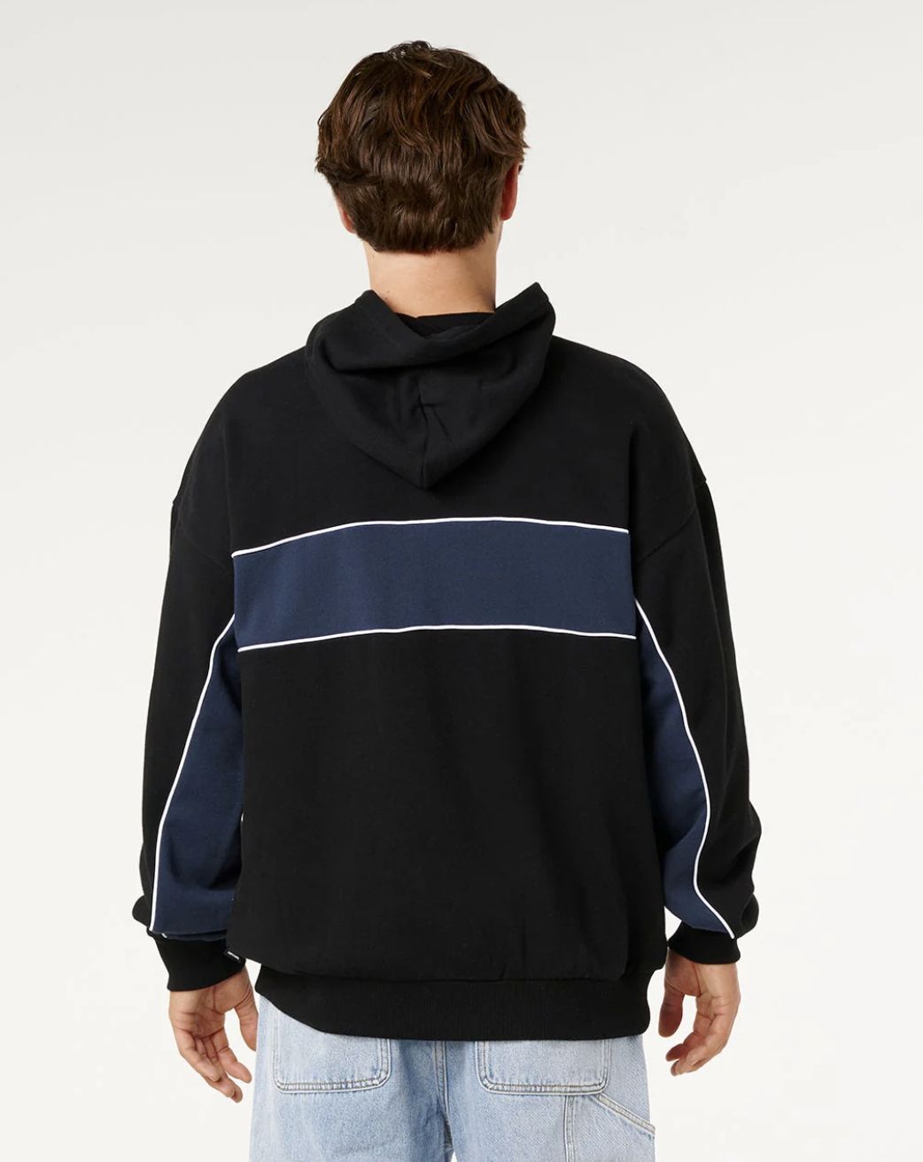 RIPCURL MENS PANEL BEATER HOOD - BLACK