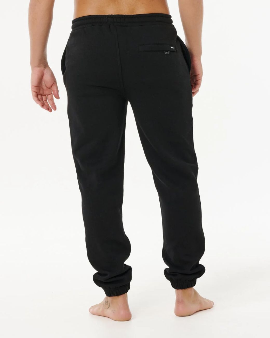 RIPCURL MENS ICONS OF SURF TRACKPANT - BLACK/BLACK