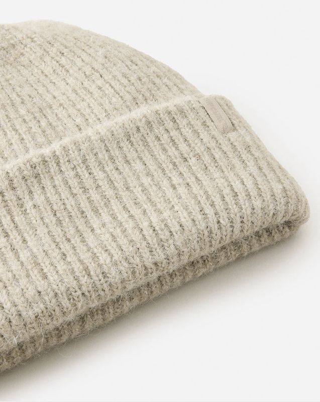 RIPCURL WOMENS CLASSIC SURF TALL BEANIE - FOSSIL