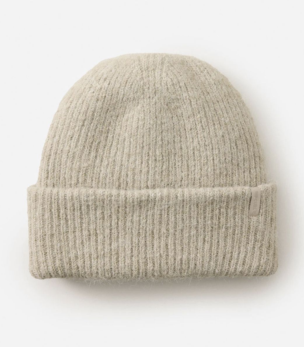 RIPCURL WOMENS CLASSIC SURF TALL BEANIE - FOSSIL