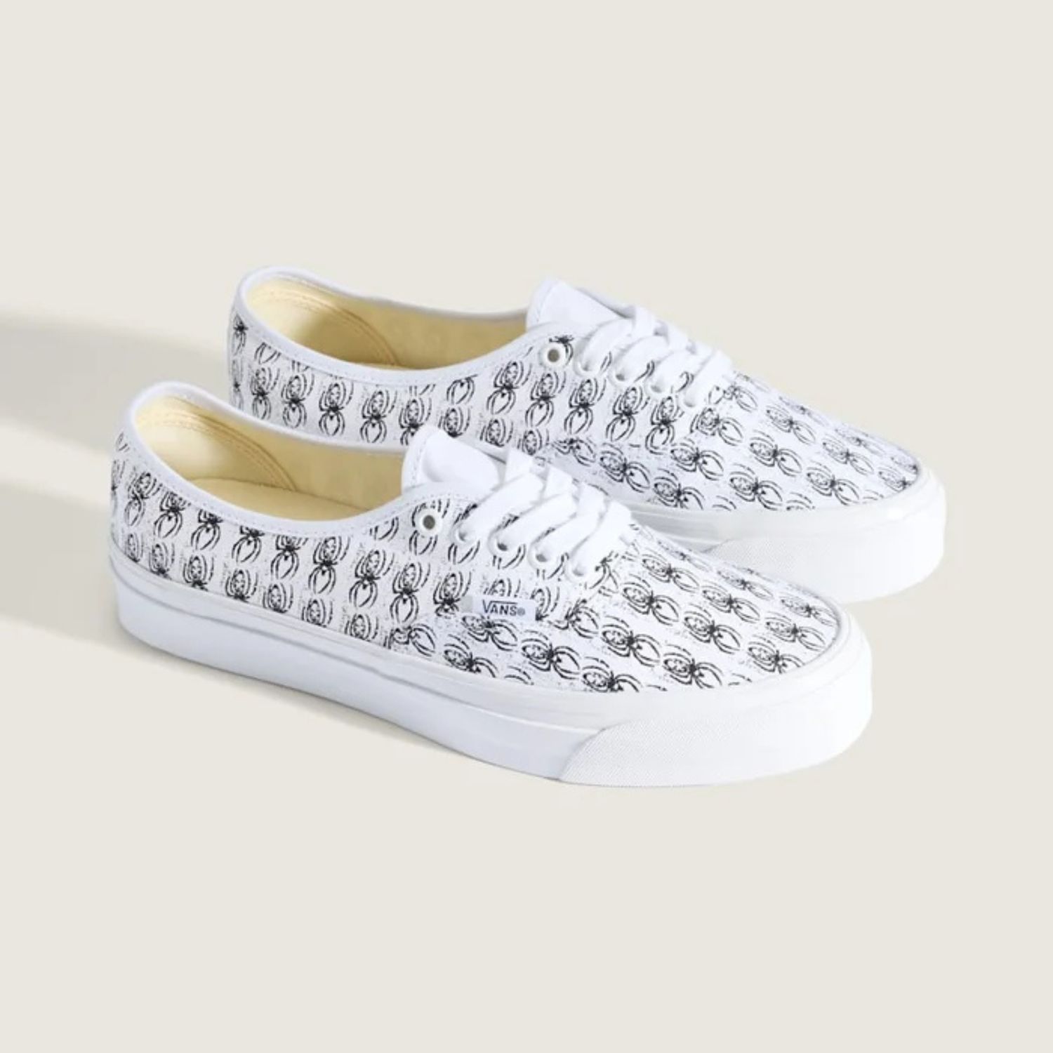 VANS MENS LX AUTHENTIC 44 X ED DAVIS SHOE - TRUE WHITE BLACK