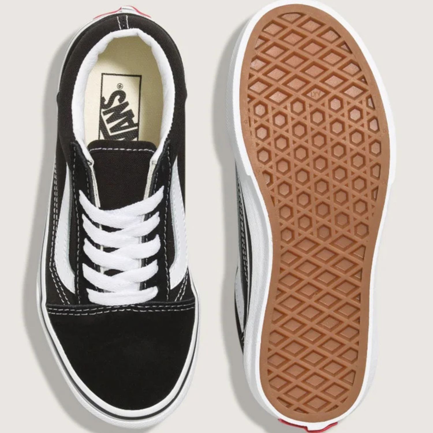 VANS YOUTH OLD SKOOL - BLACK/TRUE WHITE