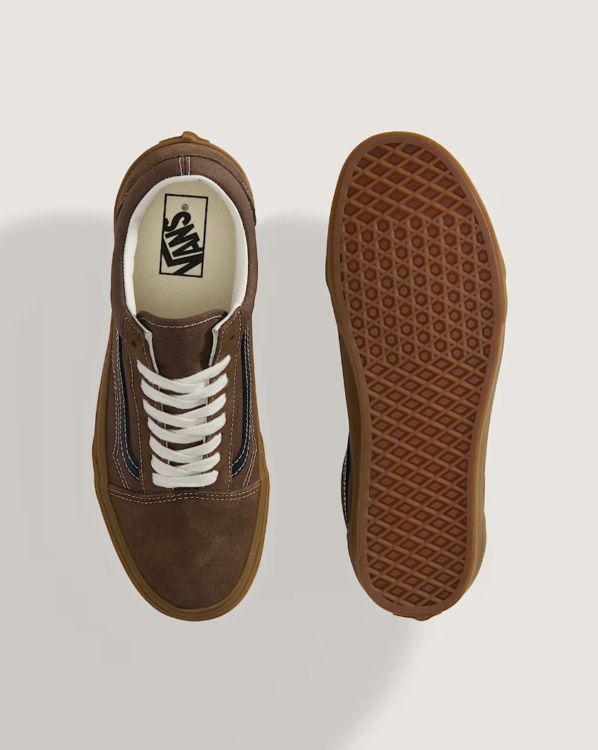 VANS MENS OLD SKOOL - GUM VINTAGE COCOA