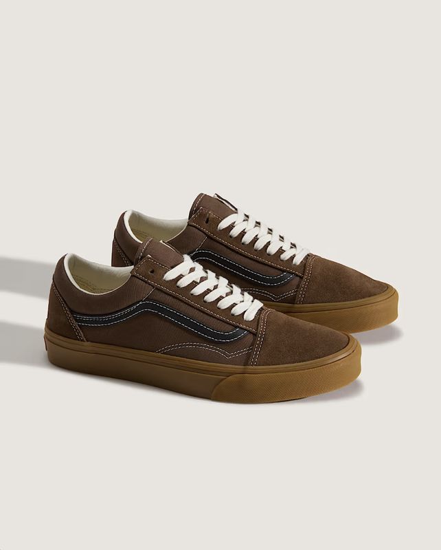 VANS MENS OLD SKOOL - GUM VINTAGE COCOA