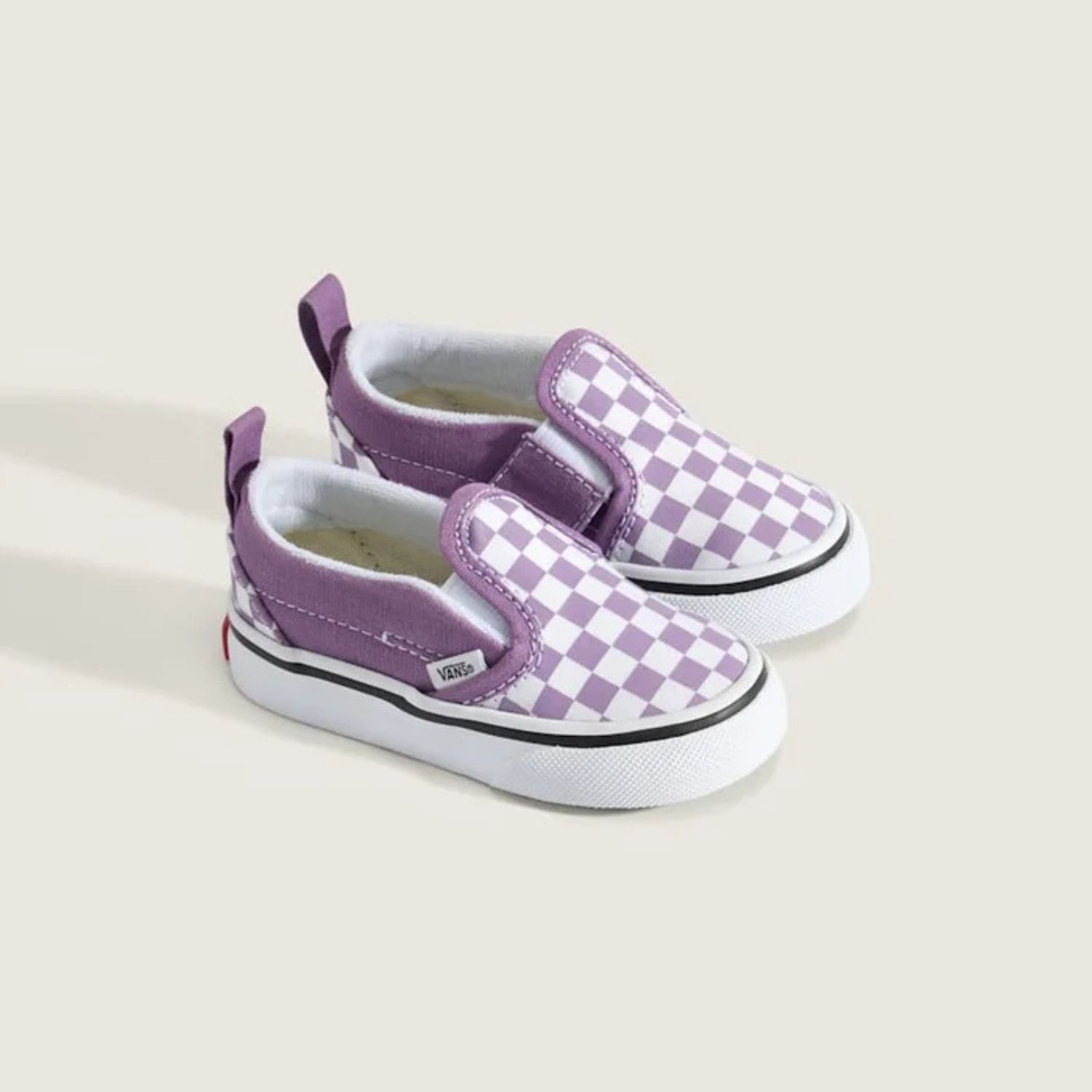 VANS TODDLER SLIP-ON VELCRO - COLOR THEORY PRISM PURPLE