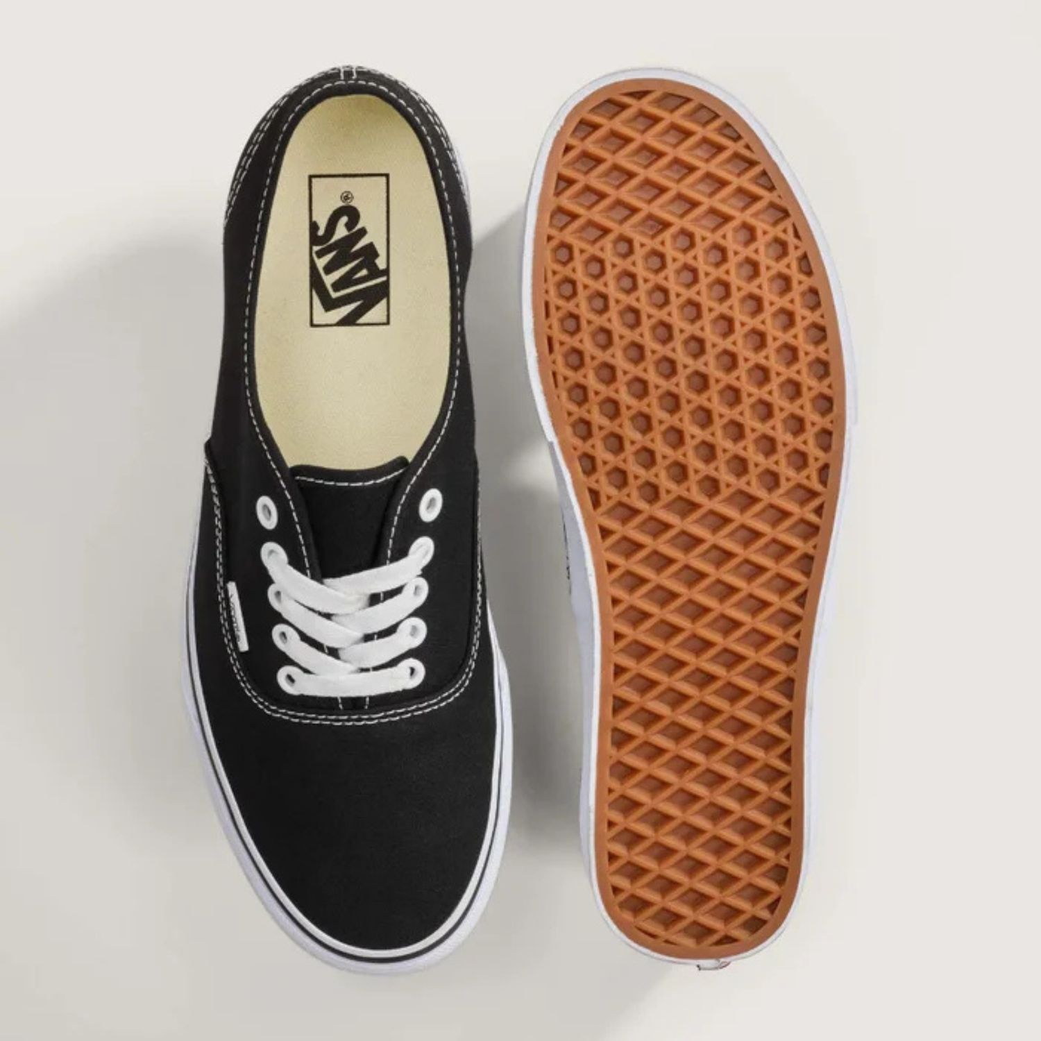 VANS UNISEX AUTHENTIC BLACK - BLACK