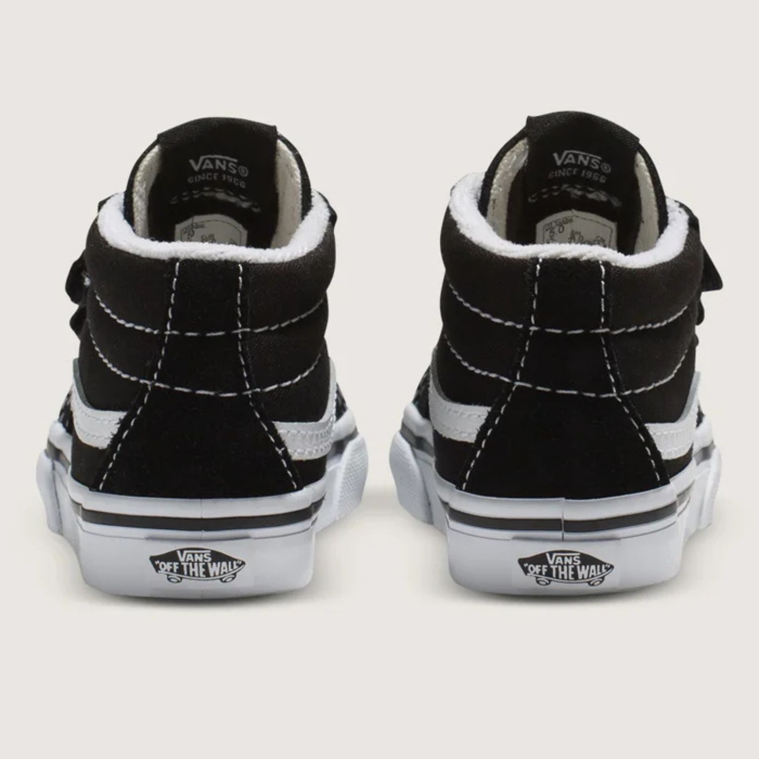 VANS TODDLER SK8-MID REISSUE V - BLACK/TRUE WHITE