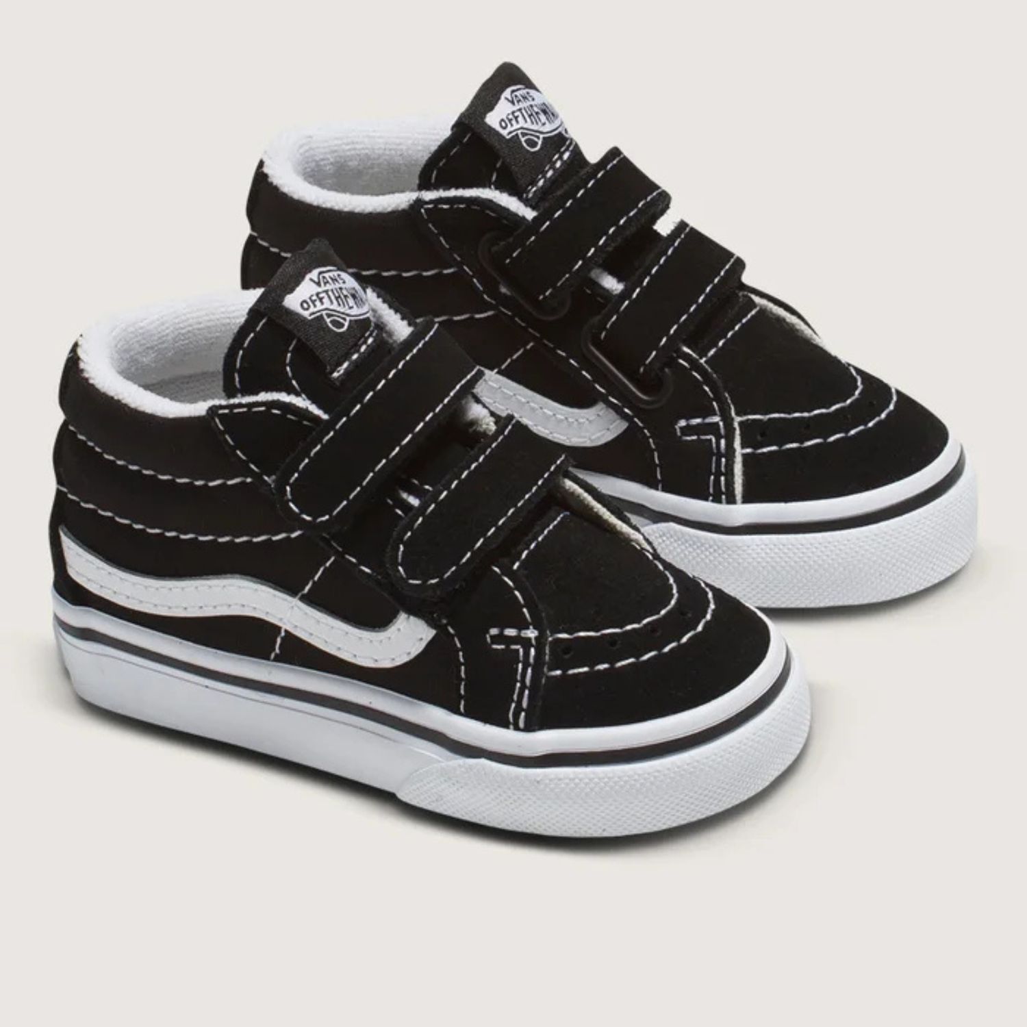 VANS TODDLER SK8-MID REISSUE V - BLACK/TRUE WHITE