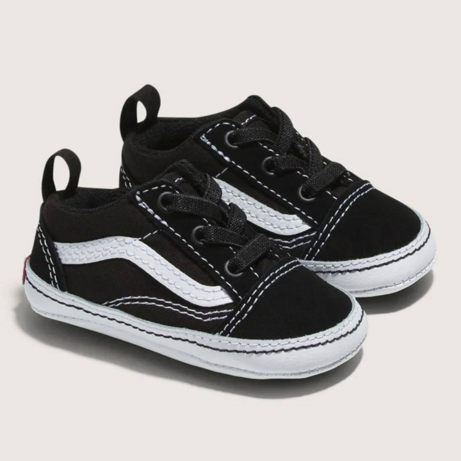 VANS INFANT OLD SKOOL CRIB - BLACK/TRUE WHITE