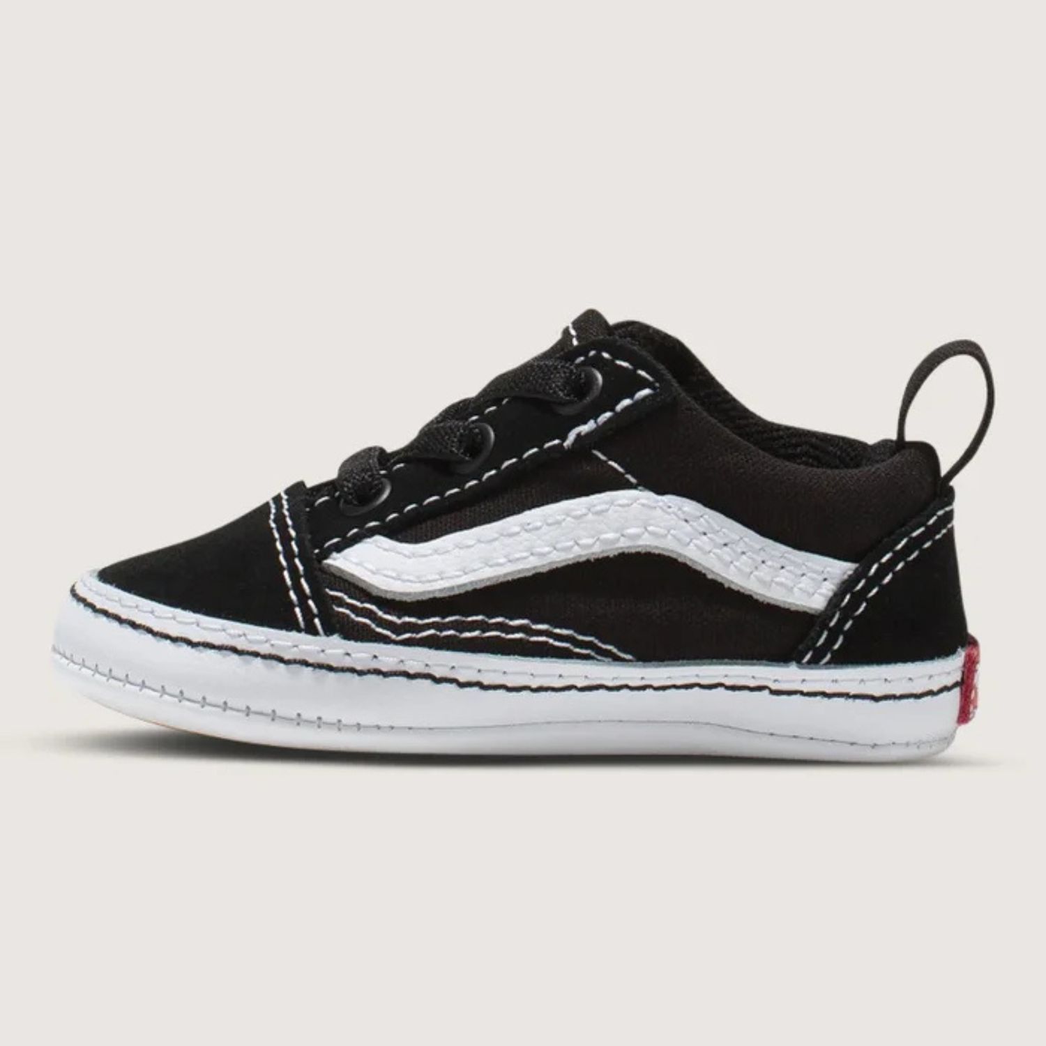 VANS INFANT OLD SKOOL CRIB - BLACK/TRUE WHITE