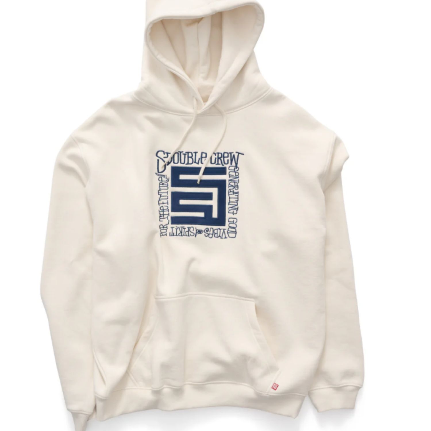 S DOUBLE MENS GENERATING PULLOVER HOODIE - UNBLEACHED