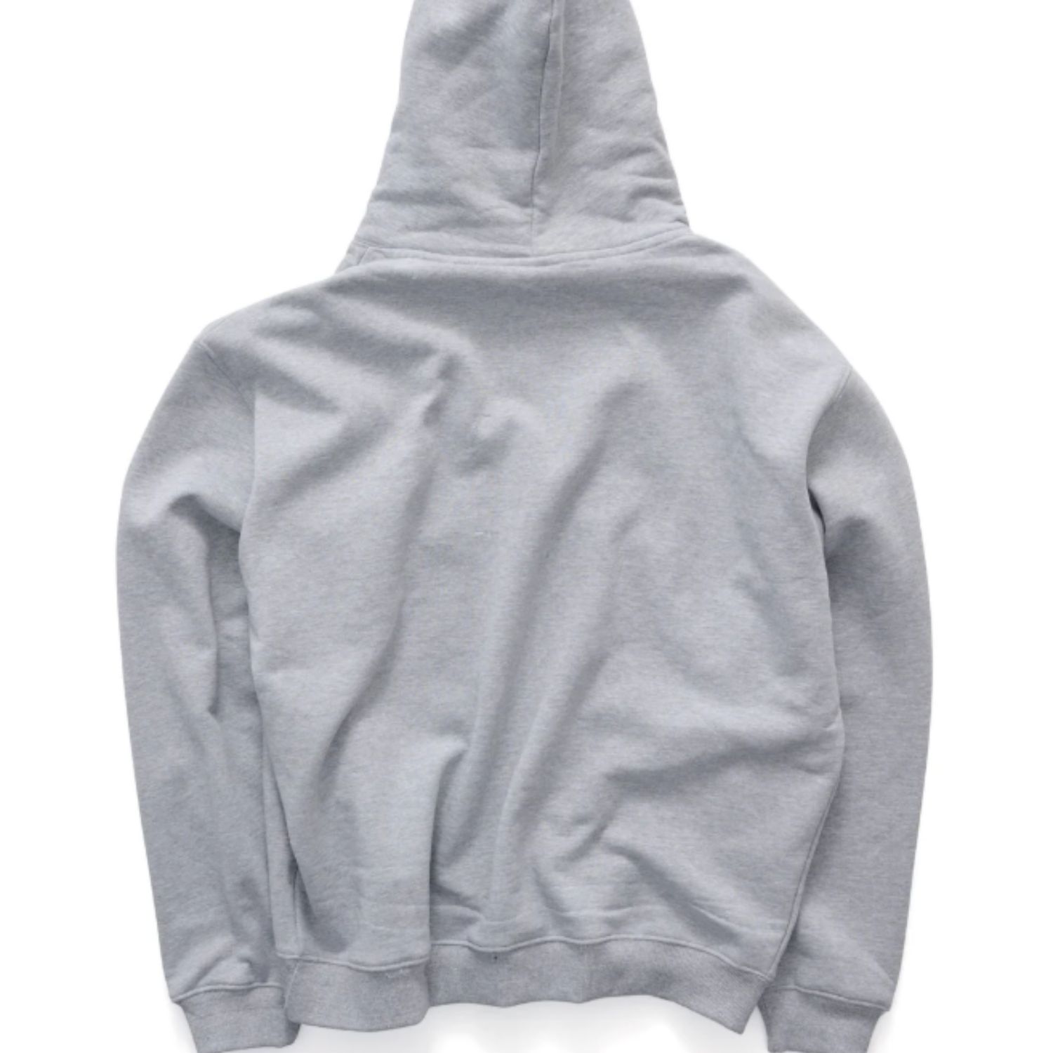 S DOUBLE MENS ARCH ROOTS PULLOVER HOODIE - GREY HEATHER