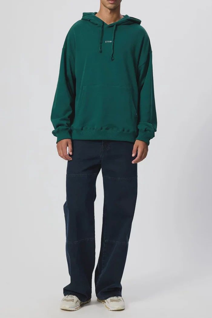 THRILLS MENS MINIMAL THRILLS SLOUCH PULL ON HOOD - VARSITY GREEN